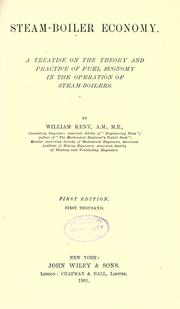 Cover of: Steam-boiler economy. by William Kent