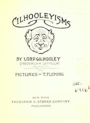 Cover of: Gilhooleyisms