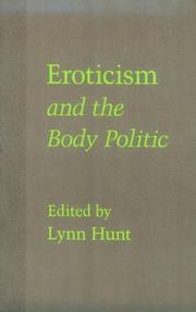 Cover of: Eroticism and the body politic