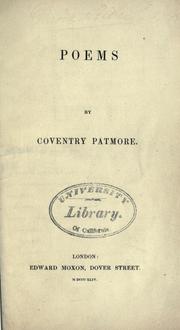 Cover of: Poems