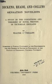 Dickens, Reade, and Collins, sensation novelists by Walter Clarke Phillips