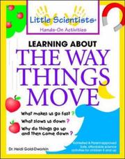 Cover of: Learn About the Way Things Move