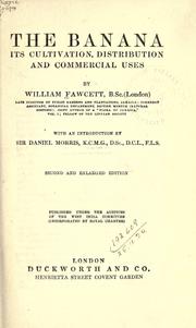 Cover of: The banana by William Fawcett, William Fawcett