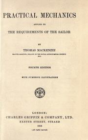 Cover of: Practical mechanics applied to the requirements of the sailor