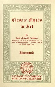 Cover of: Classic myths in art