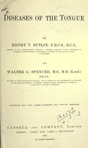 Cover of: Diseases of the tongue. by Henry T. Butlin