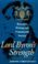 Cover of: Lord Byron's Strength