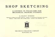 Cover of: Shop sketching by Ralph Flagg Windoes