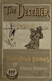 Cover of: The deserter, and other stories.
