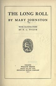 Cover of: The long roll by Mary Johnston, Mary Johnston