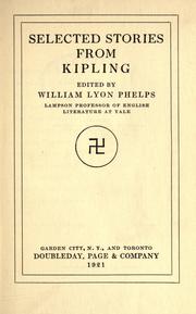 Cover of: Selected stories from Kipling. by Rudyard Kipling
