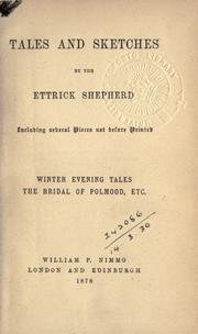 Cover of: Tales and sketches by James Hogg