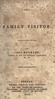 Cover of: The family visitor