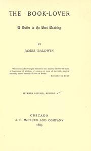 Cover of: The book-lover by James Baldwin