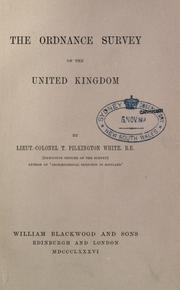 Cover of: The ordnance survey of the United Kingdom