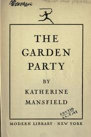 Cover of: The garden party by Katherine Mansfield