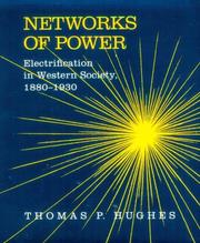 Cover of: Networks of Power by Thomas Parke Hughes