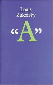 Cover of: "A"
