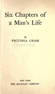 Cover of: Six chapters of a man's life