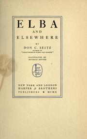 Cover of: Elba and elsewhere