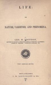 Cover of: Life by Leo H. Grindon, Leo H. Grindon