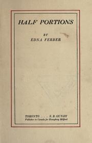 Cover of: Half portions by Edna Ferber