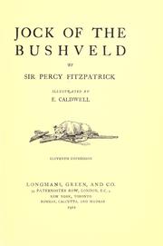 Cover of: Jock of the bushveld by Fitzpatrick, Percy Sir