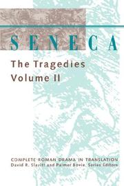 Cover of: Seneca, The tragedies