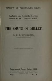 Cover of: The smuts of millet