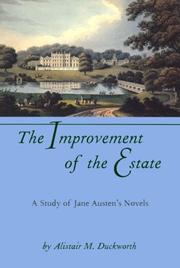 Cover of: The improvement of the estate by Duckworth, Alistair M.