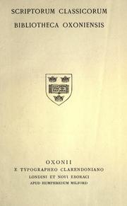 Cover of: Euripidis Tragoediae, ex recensione Avgvsti Navckii by Euripides