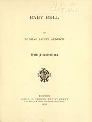 Cover of: Baby Bell by Thomas Bailey Aldrich