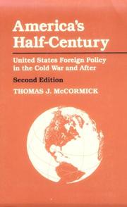 Cover of: America's half-century by McCormick, Thomas J.