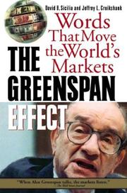 Cover of: The Greenspan Effect: Words That Move the World's Markets