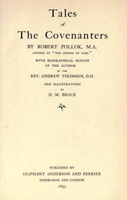 Tales of the Covenanters by Robert Pollok