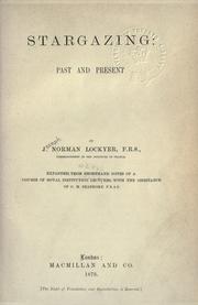 Cover of: Stargazing, past and present. by Sir Norman Lockyer