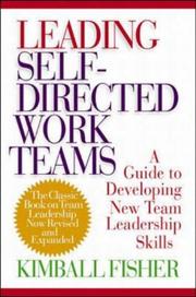 Cover of: Leading Self-Directed Work Teams by Kimball Fisher