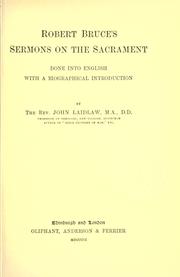 Cover of: Sermons on the sacrament: done into English