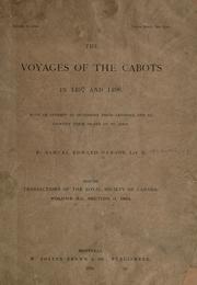 Cover of: The voyages of the Cabots in 1497 and 1498 by Samuel Edward Dawson, Samuel Edward Dawson