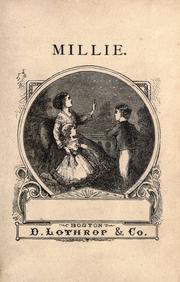 Cover of: Millie. by 