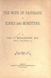 Cover of: The wife of Fairbank on kirks and ministers.