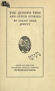 Cover of: The queen's twin, and other stories.