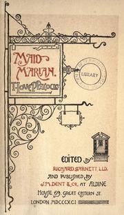 Cover of: Maid Marian by Thomas Love Peacock