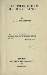 Cover of: The prisoners of Hartling by J. D. Beresford