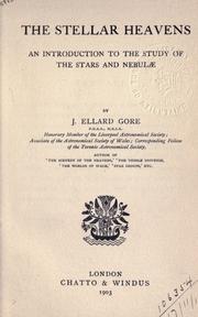 Cover of: The stellar heavens by John Ellard Gore