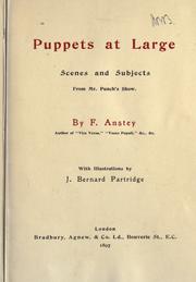 Cover of: Puppets at large by Anstey, F.