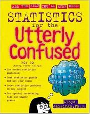 Cover of: Statistics for the Utterly Confused (Utterly Confused Series)