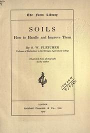 Cover of: Soils: how to handle and improve them.