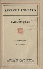 Cover of: Lucretia Lombard by Kathleen Thompson Norris