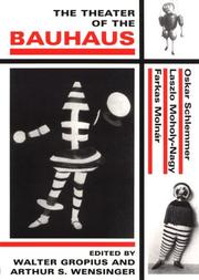 Cover of: The theater of the Bauhaus